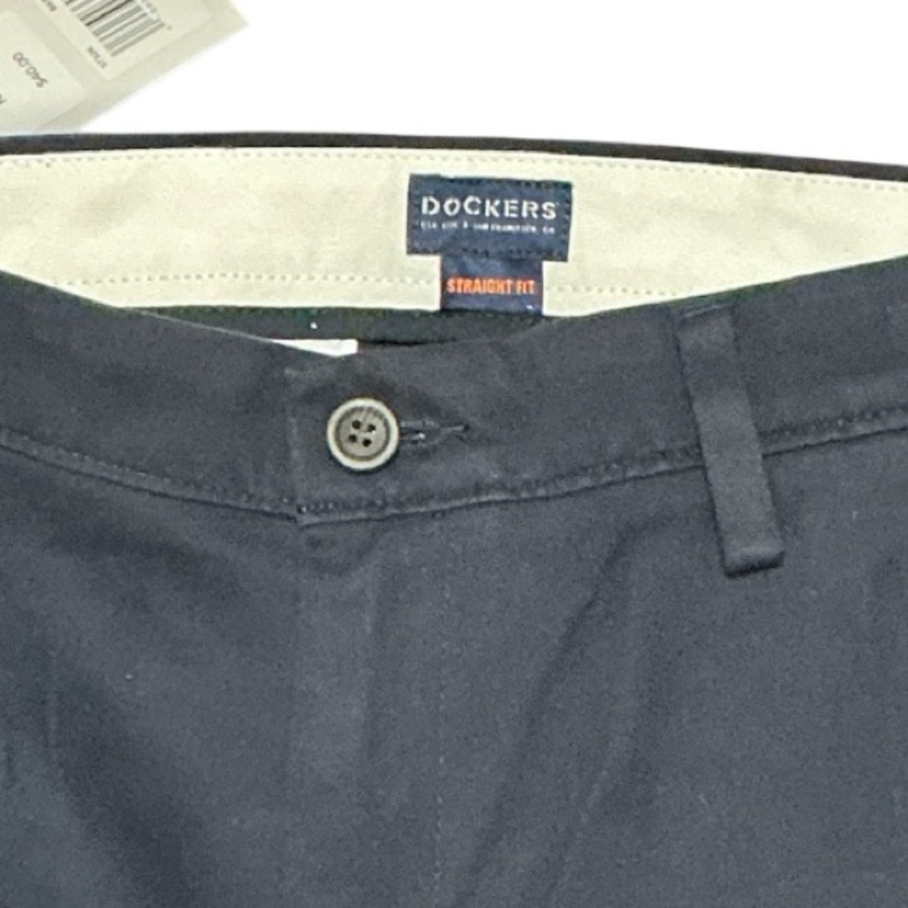Dockers - NWT - Men's Deep Blue Chinos - Picture 2 of 5